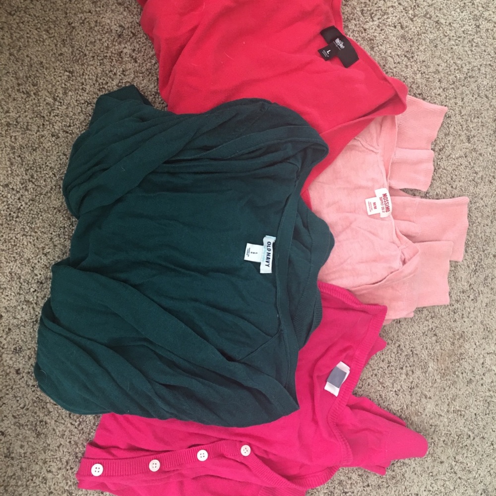 Lot of cardigans